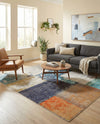 Colorburst Oasis Collection Area Rug - Palette Rectangle Multi  lifestyle 16