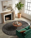 Majestic Manor Collection Area Rug - Versailles (Slate) Oval Slate  lifestyle 76