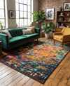 Marrakesh Elegance Collection Area Rug -  Larache Rectangle Multi  lifestyle 12