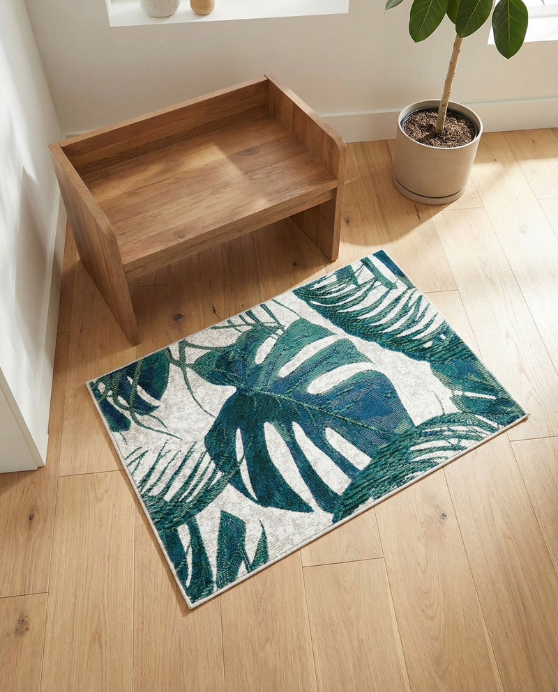 Meadow Breeze Collection Area Rug -  Clover Rectangle Ivory  lifestyle 19