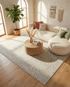 Marrakesh Lattice Collection Area Rug - Casablanca (Light Gray) Rectangle Light Gray  lifestyle 14