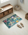 Sorrento Shores Collection Area Rug - Positano Rectangle Navy Blue  lifestyle 9