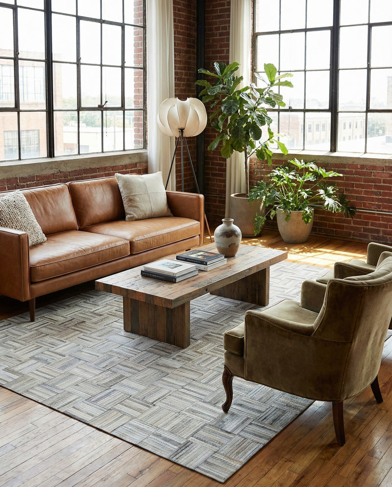 Savannah Hideaway Collection Area Rug - Savannah Rectangle Light Brown Ivory  lifestyle 15