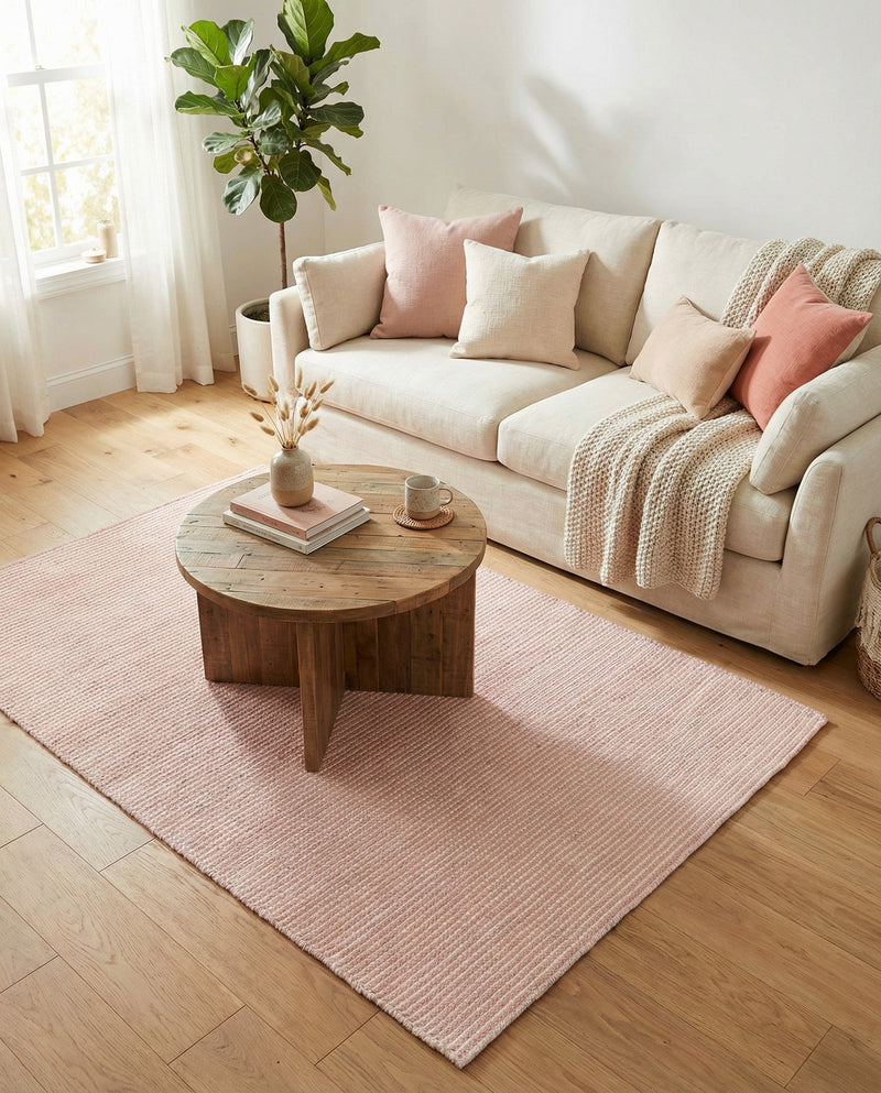 Jill Zarin Sedona Oasis Outdoor Collection Area Rug - Coconino (Pink Roses) Rectangle Pink Roses  lifestyle 24