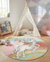 Wonder Tykes Collection Area Rug -  Carnival Round Multi  lifestyle 41