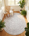 Cambridge Classics Collection Area Rug - Trinity (Cream) Oval Cream  lifestyle 43