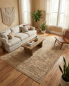 Sahara Sands Collection Area Rug -  Tanis Rectangle Natural  lifestyle 18