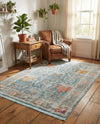 Arcadia Rugs Collection Area Rug -  Olympus Rectangle Blue  lifestyle 29