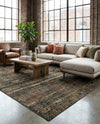 Neptune Elegance Collection Area Rug -  Nereid Rectangle Blue  lifestyle 60