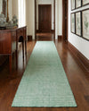 Berkshire Estate Collection Area Rug - Windsor (Green) Runner Green  lifestyle 48
