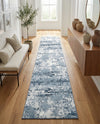 Luminara Sands Collection Area Rug - Elysium (Vintage Blue) Runner Vintage Blue  lifestyle 79
