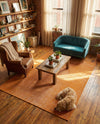 Soho Elegance Collection Area Rug - Chelsea (Salmon) Rectangle Salmon  lifestyle 12