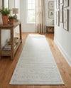 Bloomsbury Elegance Collection Area Rug -  Notting Runner Ivory  lifestyle 68