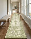 Dover Terrace Collection Area Rug - Marina (Green) Runner Green  lifestyle 29