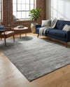 Bloomsbury Elegance Collection Area Rug -  Kensington (Gray) Rectangle Gray  lifestyle 29