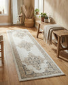Beverly Grove Collection Area Rug -  Fairfax (Ivory) Runner Ivory  lifestyle 55