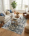 Savannah Elegance Collection Area Rug -  Riverfront Rectangle Gray  lifestyle 40