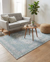 Aegean Elegance Washables Collection Area Rug -  Delos Rectangle Gray Green  lifestyle 40