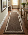 Studio Haven Collection Area Rug -  Alcove (Brown) Runner Brown  lifestyle 46
