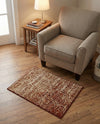 Autumn Meadow Collection Area Rug -  Ironbark Rectangle Terracotta  lifestyle 25