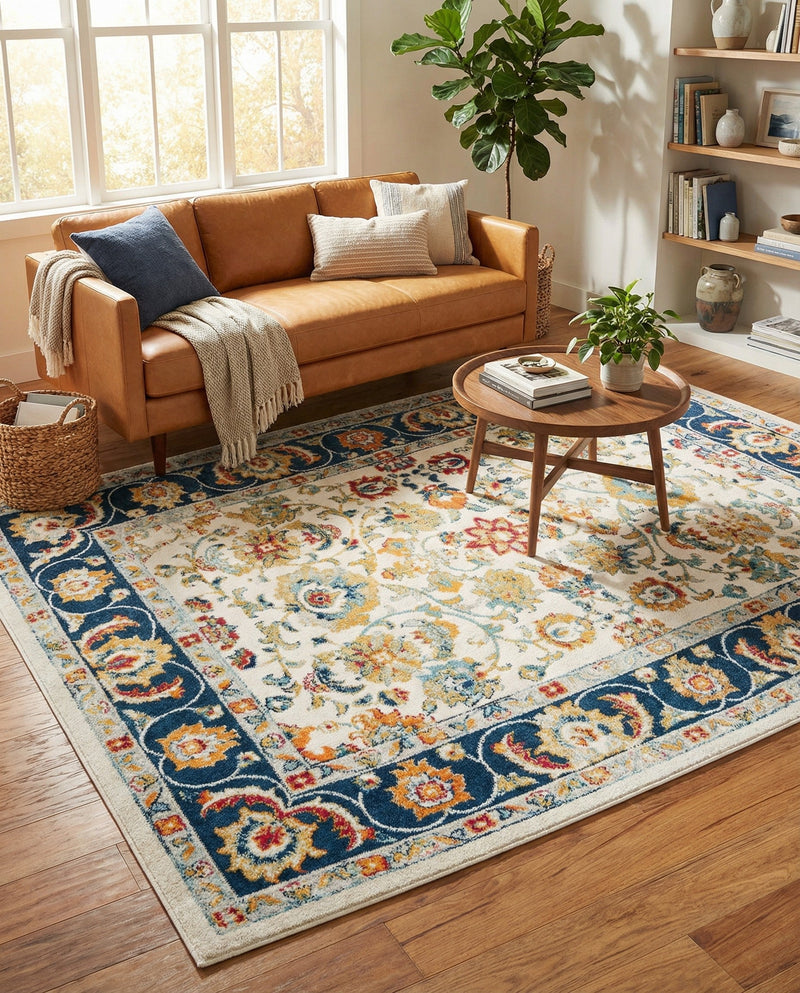 Adriana Terrace Collection Area Rug -  Positano (Multi) Rectangle Multi  lifestyle 18