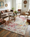 Georgetown Rugs Collection Area Rug - Dupont (Light Multi) Rectangle Light Multi  lifestyle 7