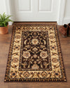 Jaipur Elegance Collection Area Rug -  Nahargarh (Brown) Rectangle Brown  lifestyle 10