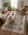 Heritage Elegance Collection Area Rug -  Topkapi Rectangle Black  lifestyle 47