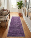 Sahara Essence Collection Area Rug - Oasis (Purple) Runner Purple  lifestyle 68