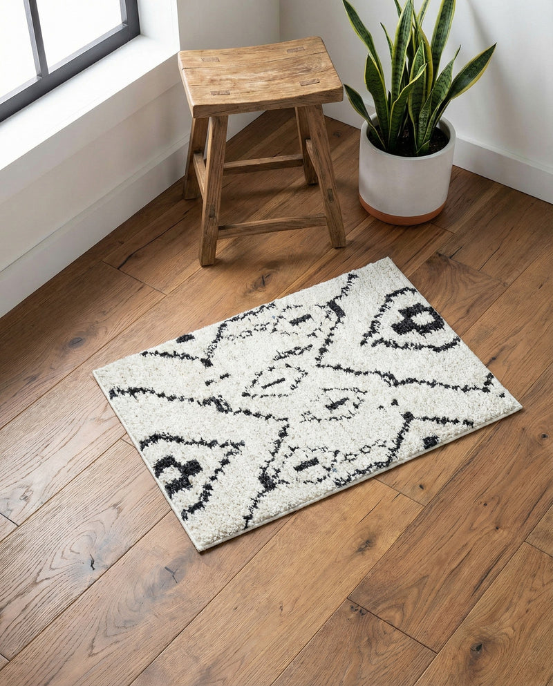 Tangier Treasures Collection Area Rug -  Chefchaouen Rectangle Ivory  lifestyle 20