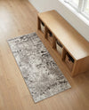 Luminara Sands Collection Area Rug - Elysium (Stone Gray) Runner Stone Gray  lifestyle 52