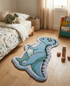 Whimsy Wonders Wool Collection Area Rug -  Grove Rectangle Blue  lifestyle 5