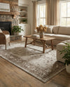 Horizon Collection Area Rug -  Apex (Light Gray) Rectangle Light Gray  lifestyle 11