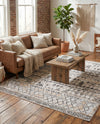 Dresden Elegance Collection Area Rug -  Zittau Rectangle Beige  lifestyle 20
