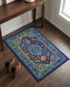 Caribbean Cove Collection Area Rug -  Mustique Rectangle Navy Blue  lifestyle 11