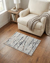 Bloomsbury Elegance Collection Area Rug -  Soho Rectangle Gray  lifestyle 42