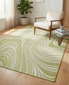 Urban Terrace Collection Area Rug - Soho Rectangle Green  lifestyle 28