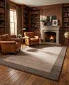 Studio Haven Collection Area Rug -  Conservatory (Light Brown) Rectangle Light Brown  lifestyle 26