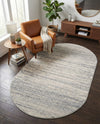 Serenity Sands Collection Area Rug -  Tranquilbay Oval Cream  lifestyle 73
