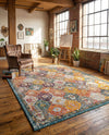 Brighton Terrace Collection Area Rug -  Rottingdean (Multi) Rectangle Multi  lifestyle 5