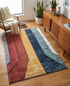 Marrakech Mosaic Collection Area Rug -  Agadir Rectangle Multi  lifestyle 16