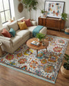 Arcadia Rugs Collection Area Rug -  Elysium Square Multi  lifestyle 60