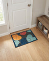 Caribbean Terrace Collection Area Rug -  Grenada Rectangle Charcoal  lifestyle 23