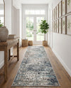 Georgetown Rugs Collection Area Rug - Dupont (Gray) Runner Gray  lifestyle 81