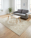 Sanctuary Retreat Collection Area Rug -  Enclave Rectangle Snow White  lifestyle 29