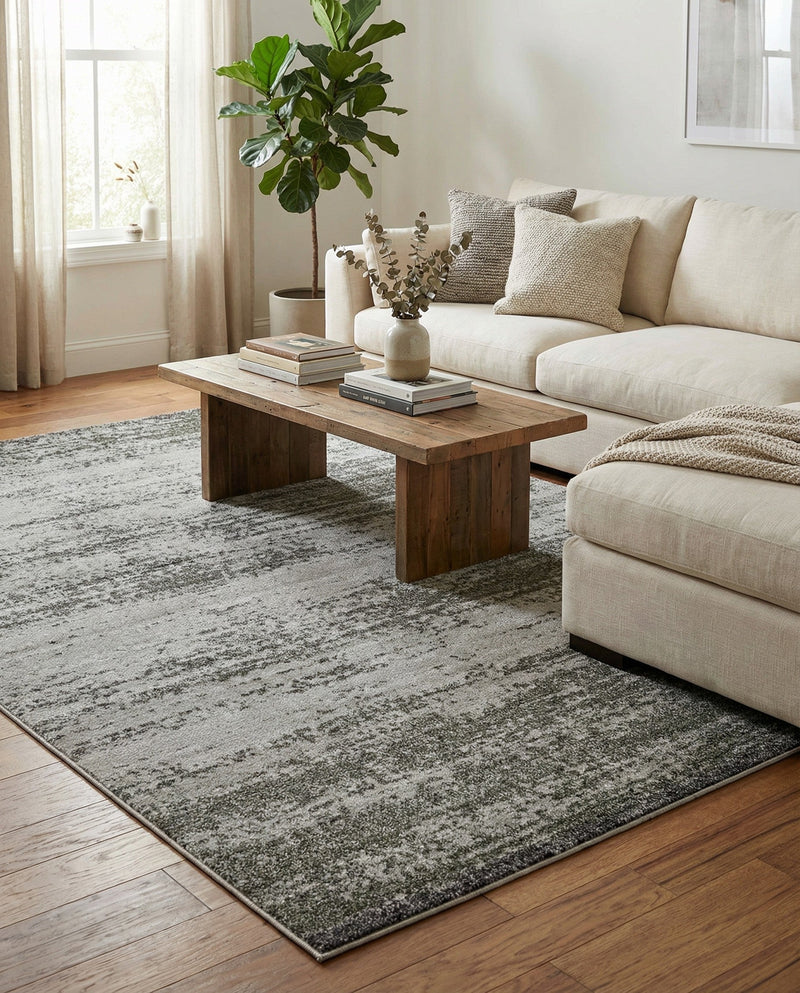 Studio Haven Collection Area Rug -  Gallery (Dark Gray) Rectangle Dark Gray  lifestyle 13