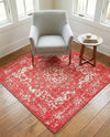 Georgetown Rugs Collection Area Rug - Dupont (Pink) Square Pink  lifestyle 65