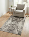 Riviera Elegance Collection Area Rug -  Nice Rectangle Dark Gray  lifestyle 46