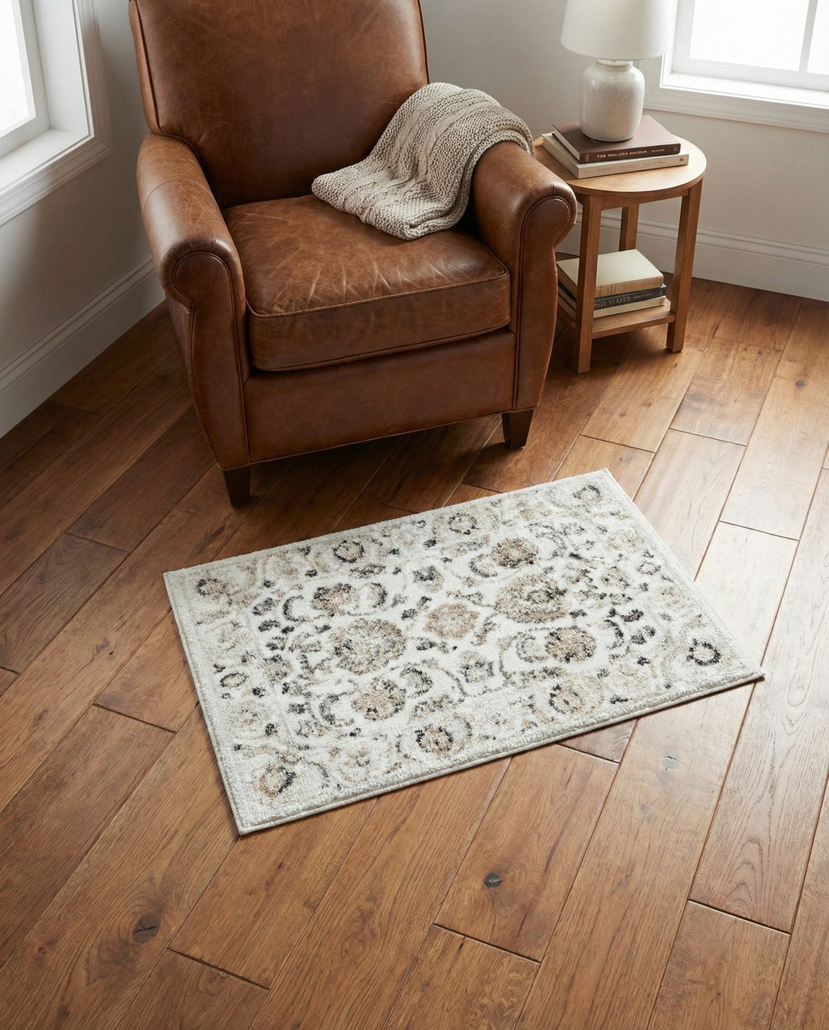 Adriana Terrace Collection Area Rug -  Positano (Ivory) Rectangle Ivory  lifestyle 21