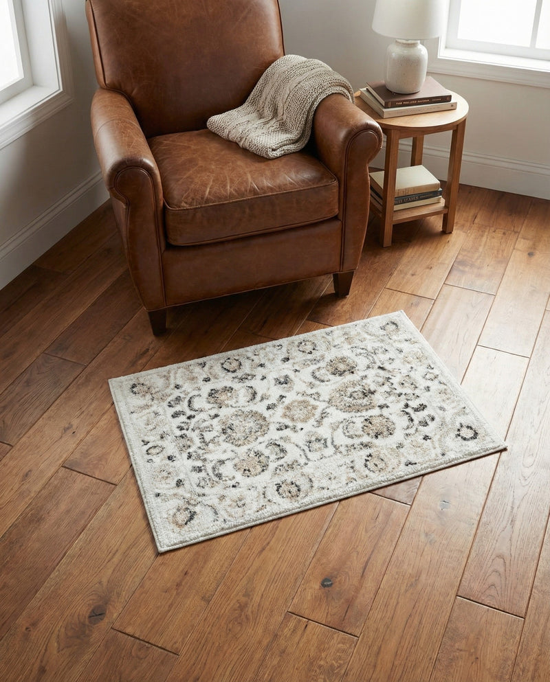 Adriana Terrace Collection Area Rug -  Positano (Ivory) Rectangle Ivory  lifestyle 21